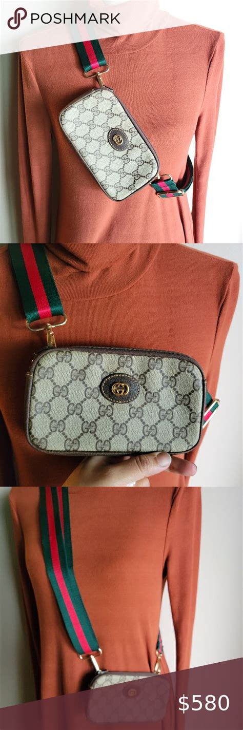 Gucci Authentic Sherry Line Vintage Crossbody .